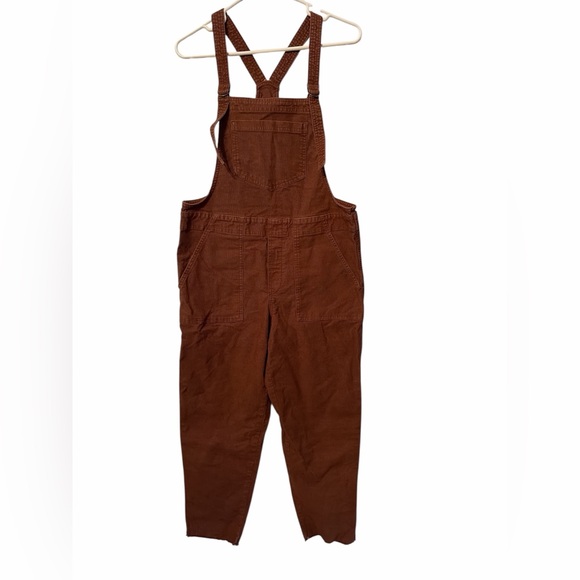 Aerie Werk & Play Corduroy Overalls Style Medium - Picture 3 of 7